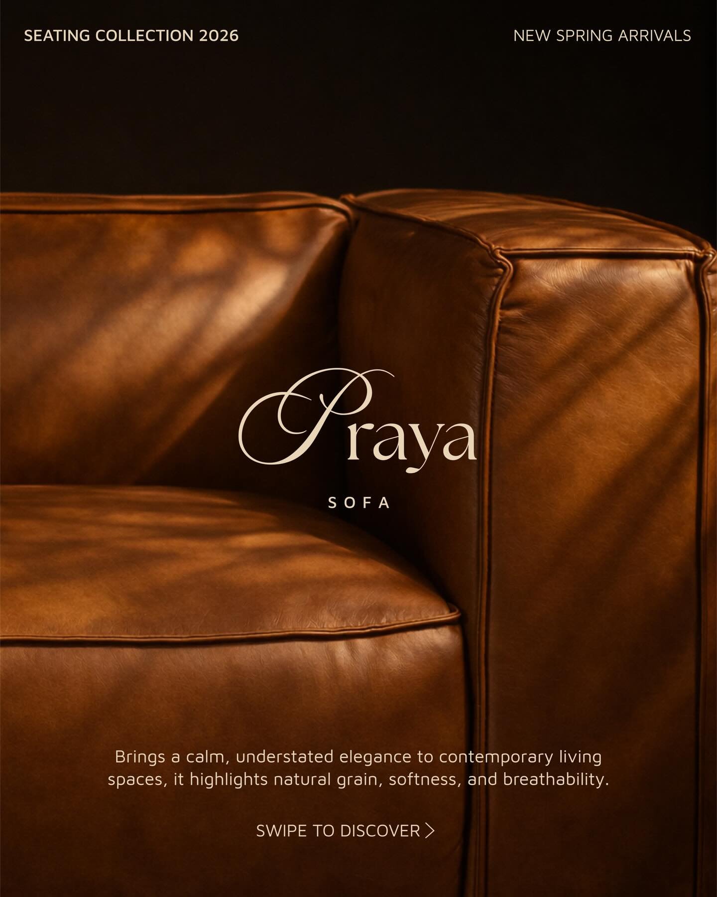 Stylish leather cover